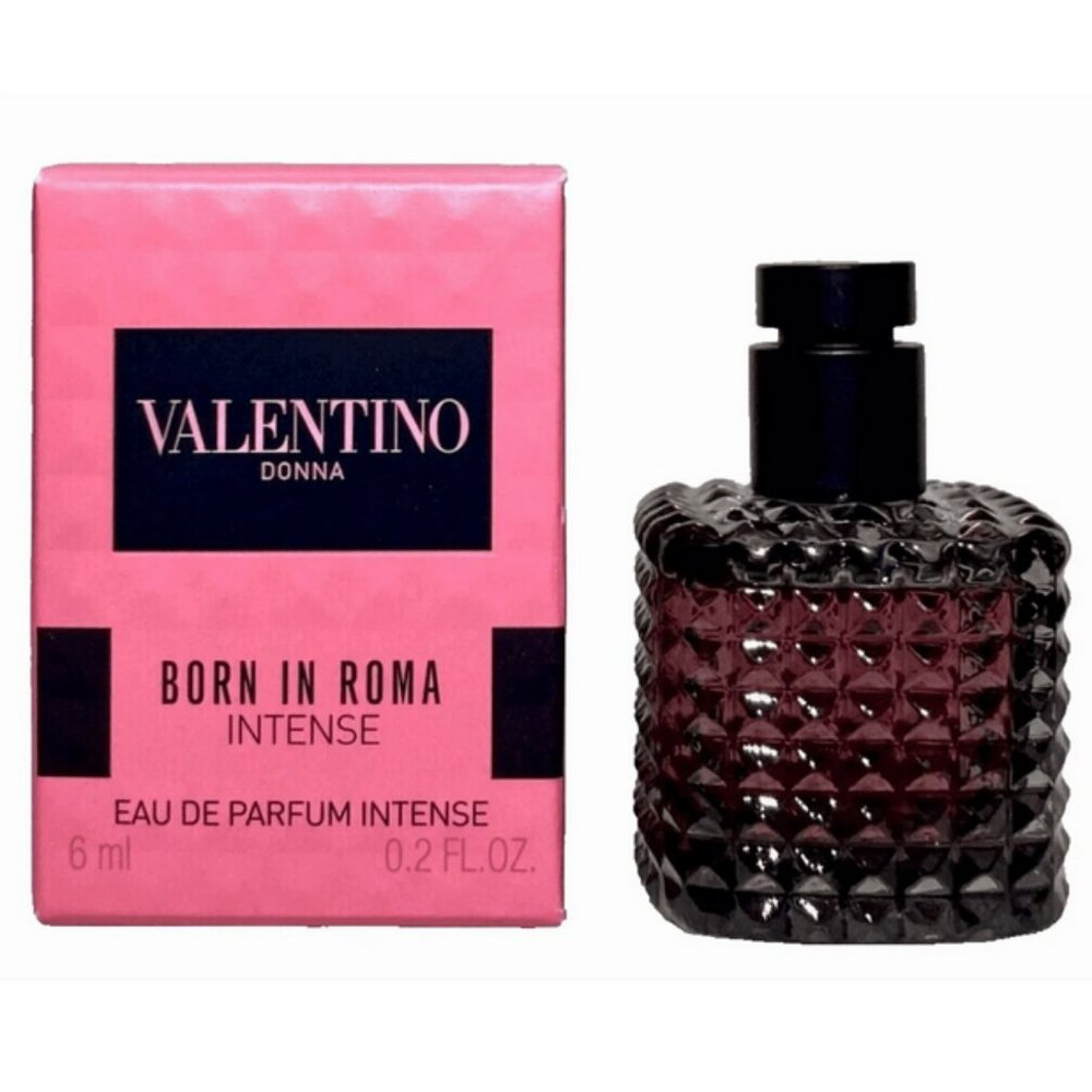 Valentino 2pc Donna Born in Roma Green Stravaganza & Intense Perfume Travel 6ml - Picture 5 of 6
